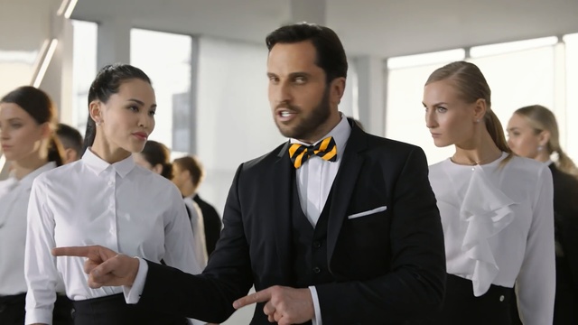 Video Reference: White-collar worker, Formal wear, Event, Suit, Team, Uniform, Job, Smile, Management, Business