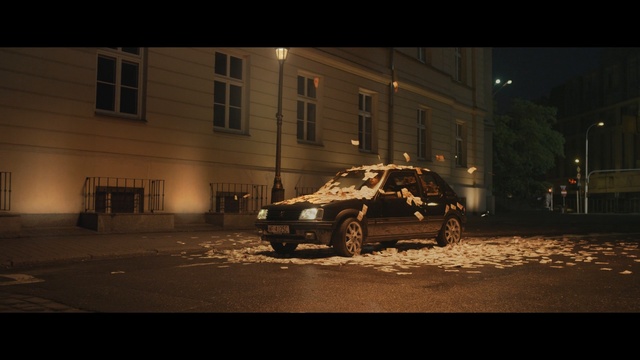 Video Reference: Car, Vehicle, Mode of transport, Screenshot, Night, Midnight