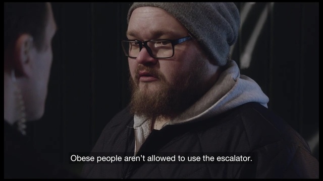 Video Reference: facial hair, beard, screenshot, gentleman, darkness, Person