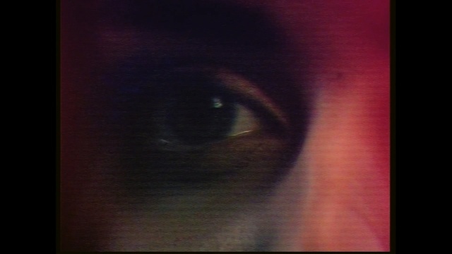 Video Reference: Eye, Iris, Close-up, Organ, Beauty, Purple, Nose, Eyelash, Brown, Darkness
