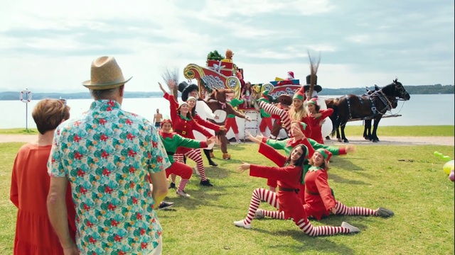 Video Reference: Event, Tradition, Folk dance, Tourism, Festival, Dance, Grass, Person, Outdoor, Child, Group, Field, Man, Playing, People, Small, Young, Looking, Cake, Standing, Little, Grassy, Sitting, Baby, Boy, Table, Riding, Horse, Park, Holding, Water, Sheep, Bed, Game, Sky, Clothing