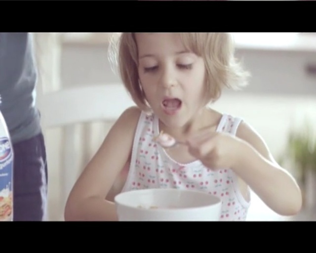 Video Reference: Face, Facial expression, Child, Skin, Eating, Nose, Beauty, Toddler, Blond, Mouth, Person
