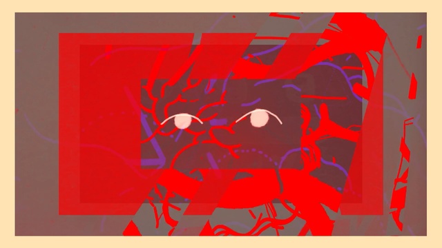 Video Reference: red, art, modern art, text, poster, graphic design, illustration, design, visual arts, font