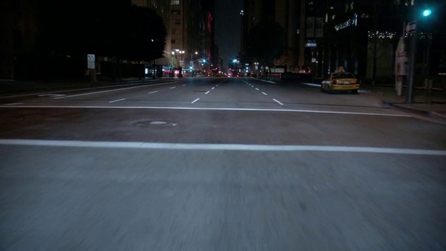 Video Reference: Road, Lane, Asphalt, Night, Light, Mode of transport, Street, Thoroughfare, Road surface, Infrastructure