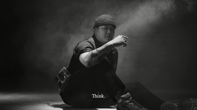 Video Reference: Black, Photography, Sitting, Black-and-white, Arm, Human, Flash photography, Darkness, Stock photography, Monochrome, Person