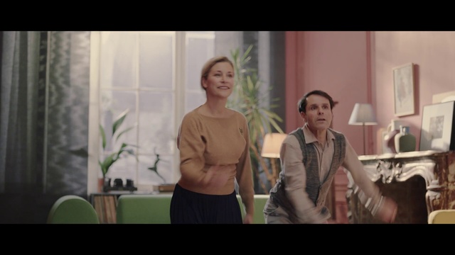 Video Reference: Photograph, Facial expression, Skin, Fun, Snapshot, Standing, Conversation, Shoulder, Human, Interaction