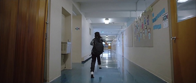 Video Reference: Standing, Wall, Floor, Ceiling, Building, Architecture, Hall, Flooring, Hospital, Daylighting