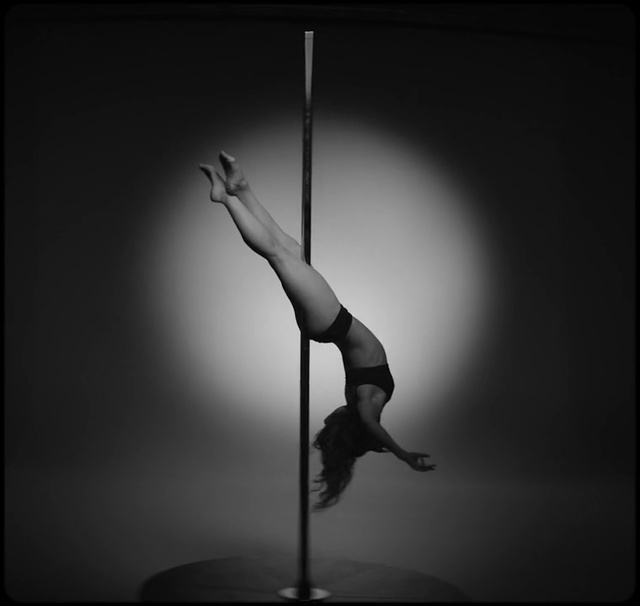 Video Reference: pole dance, black and white, photography, performing arts, monochrome photography, aerialist, event, monochrome, dancer, still life photography