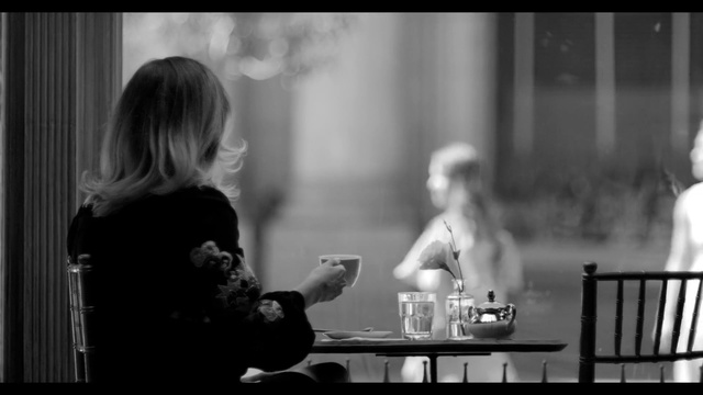 Video Reference: Photograph, White, Black, Monochrome, Black-and-white, Monochrome photography, Snapshot, Photography, Water, Human