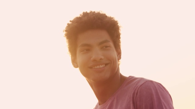 Video Reference: Hair, Face, Hairstyle, Chin, Forehead, Head, Nose, Cheek, Afro, Smile