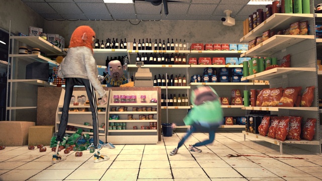 Video Reference: Supermarket, Retail, Grocery store, Snapshot, Convenience store, Building, Recreation, Screenshot, Games