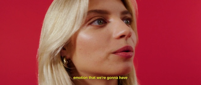 Video Reference: Face, Hair, Nose, Cheek, Chin, Lip, Eyebrow, Facial expression, Blond, Skin