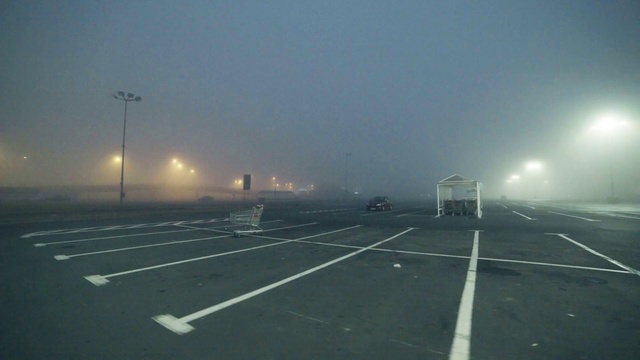 Video Reference: Atmospheric phenomenon, Road, Sky, Haze, Lane, Atmosphere, Runway, Asphalt, Line, Street light