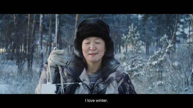 Video Reference: Face, Photograph, Facial expression, Smile, Beauty, Lady, Winter, Snapshot, Tree, Photography, Person