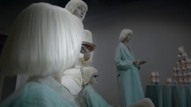 Video Reference: White, Sculpture, Joint, Statue, Art, Fictional character, Animation, Scene, Performance, Person