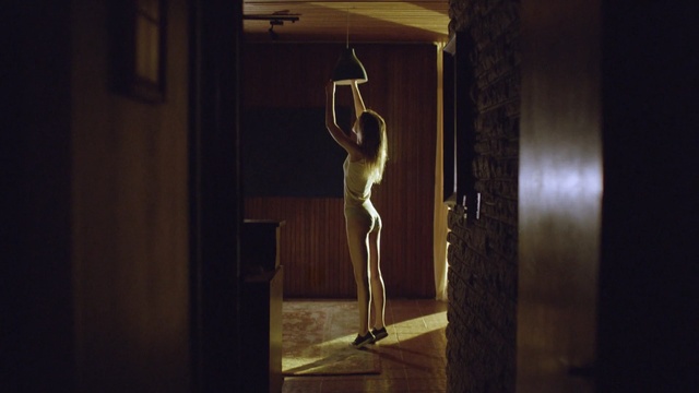 Video Reference: Muscle, Room, Art, Photography, Sculpture, Religious item, Wood, Barechested, Visual arts, Interior design