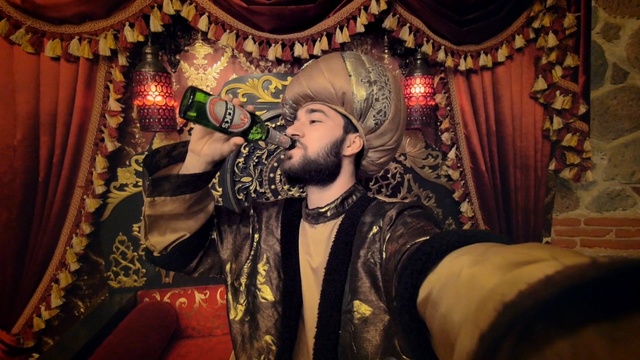 Video Reference: Fun, Textile, Event, Facial hair, Performance, Beard