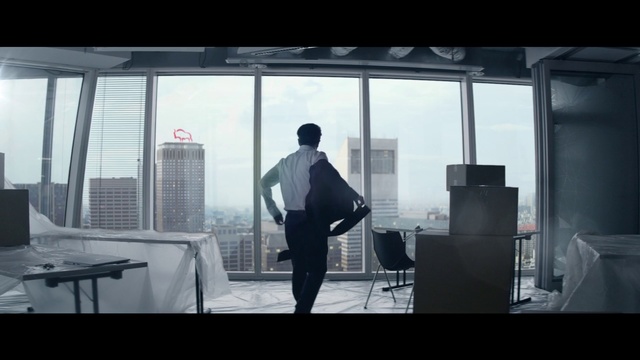 Video Reference: Snapshot, Standing, Screenshot, Photography, Architecture, Window, Fictional character, Scene, White-collar worker