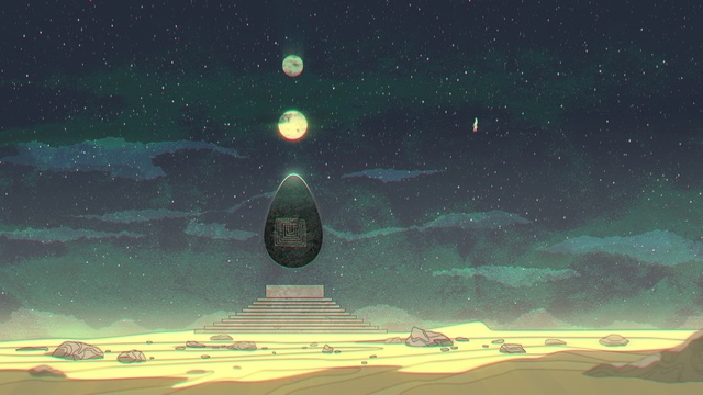 Video Reference: Sky, Illustration, Atmosphere, Space, Screenshot, Outer space, Universe, Night, Landscape, Adventure game