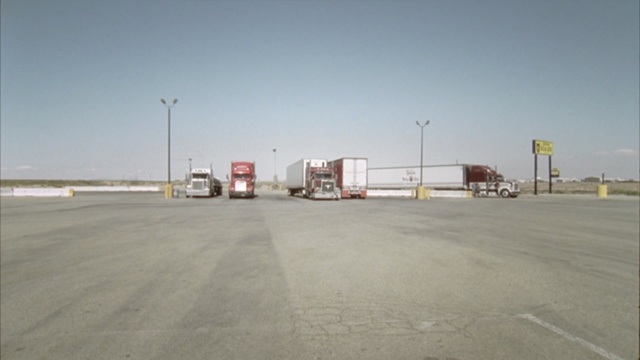 Video Reference: Asphalt, Transport, Road, Public space, Road surface, Infrastructure, Land lot, Sky, Line, City