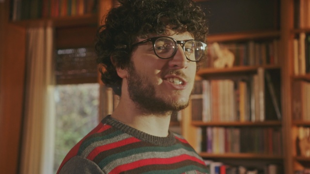 Video Reference: glasses, facial hair, vision care, beard, moustache, eyewear, human behavior