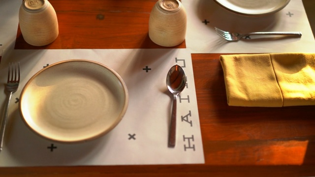Video Reference: Placemat, Linens, Dishware, Table, Tablecloth, Tableware, Plate, Cutlery