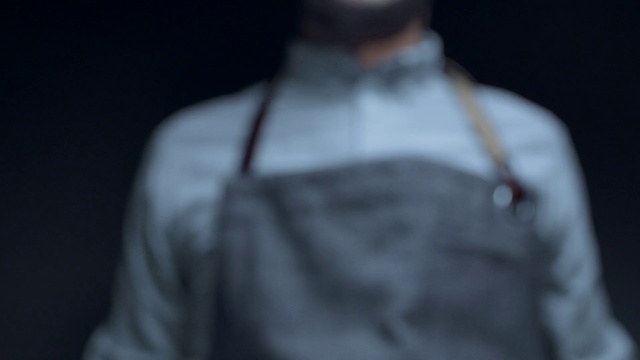 Video Reference: White, Black, Shoulder, Darkness, Joint, Neck, Arm, Fashion, Human, Hand