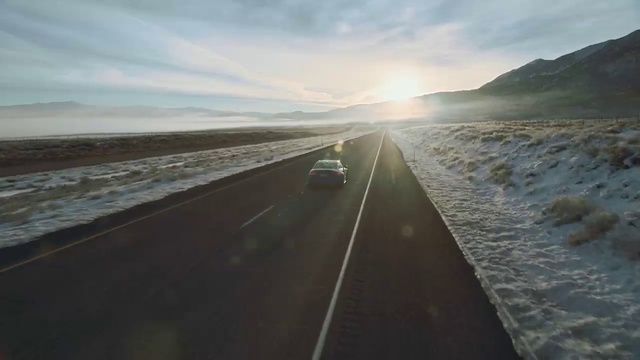 Video Reference: Road, Sky, Horizon, Natural environment, Highway, Mode of transport, Morning, Infrastructure, Road trip, Cloud