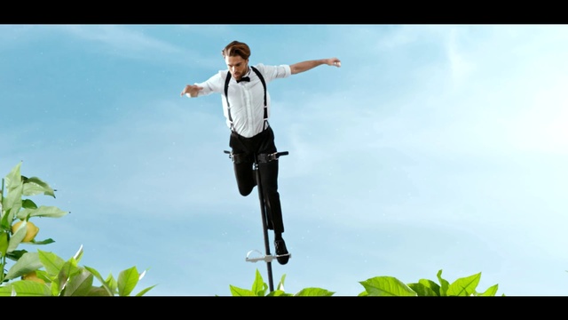 Video Reference: Happy, Sky, Jumping, Balance, Recreation, Leisure