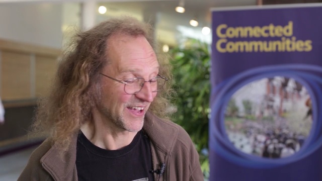 Video Reference: smile, fun, plant, senior citizen, glasses, Person