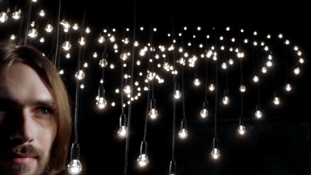 Video Reference: Light, Lighting, Night, Darkness, Christmas lights, Midnight, Street light