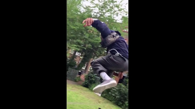 Video Reference: Adventure, Tree, Recreation, Extreme sport, Flip (acrobatic), Organism, Fun, Grass, Photography, Plant