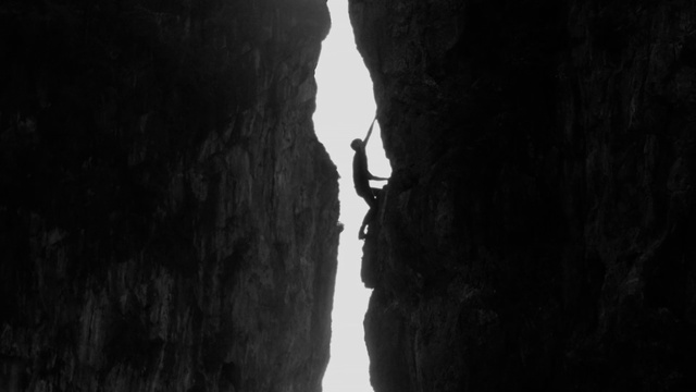Video Reference: Black, Rock, Formation, Black-and-white, Monochrome photography, Sky, Photography, Darkness, Adventure, Geology