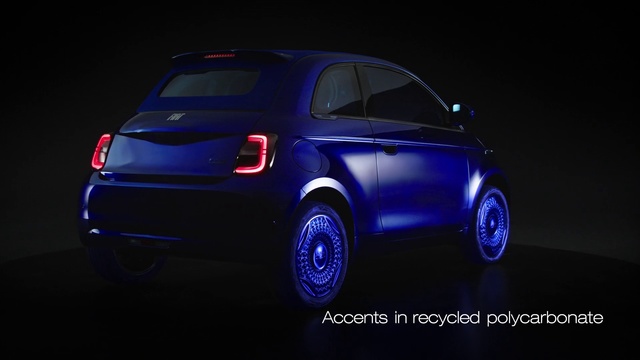 Video Reference: Land vehicle, Vehicle, City car, Car, Automotive design, Fiat 500, Fiat 500, Mid-size car, Hatchback, Concept car
