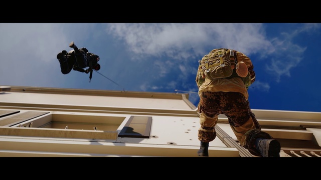 Video Reference: Soldier, Military, Personal protective equipment, Army, Digital compositing, Infantry, Man, Photo, Table, Woman, Wearing, Riding, Air, Standing, Doing