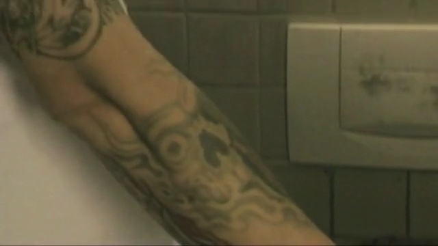 Video Reference: arm, tattoo, human body, leg, hand, finger, muscle, joint, chest, human leg, Person
