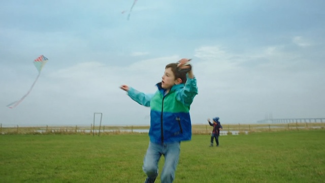 Video Reference: Kite, Grassland, Wind, Sport kite, Fun, Grass, Meadow, Kite sports, Parachute, Windsports, Person