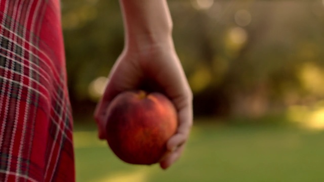 Video Reference: Hand, Close-up, Finger, Apple, Arm, Plant, Fruit, Gesture, Thumb, Games