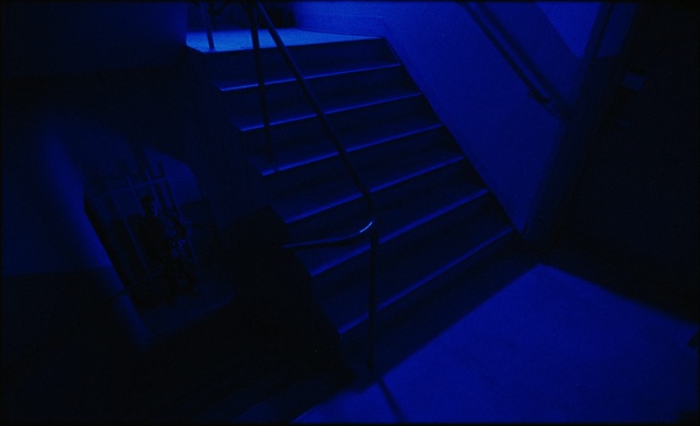 Video Reference: Blue, Rectangle, Sky, Parallel, Tints and shades, Electric blue, Triangle, Magenta, Symmetry, Pattern