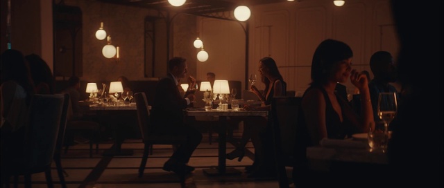Video Reference: Furniture, Lighting, Table, Event, Chair, Fun, Darkness, Suit, Tableware, Conversation