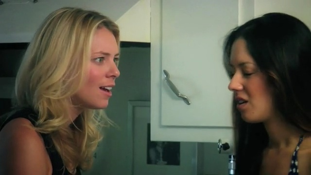 Video Reference: hair, blond, human hair color, chin, girl, beauty, hairstyle, interaction, mouth, brown hair, Person