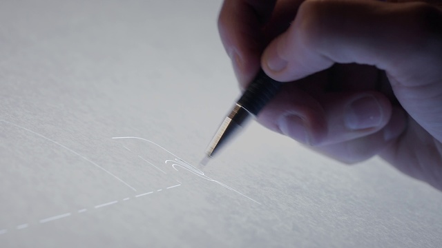 Video Reference: Writing instrument accessory, Writing, Hand, Finger, Office supplies, Handwriting, Writing implement, Paper, Pen, Drawing