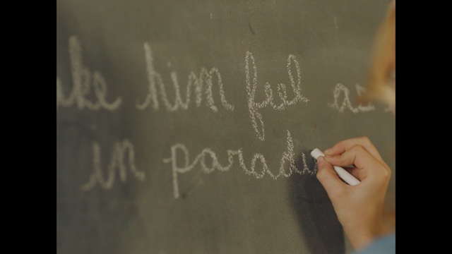 Video Reference: text, blackboard, font, writing, calligraphy, chalk