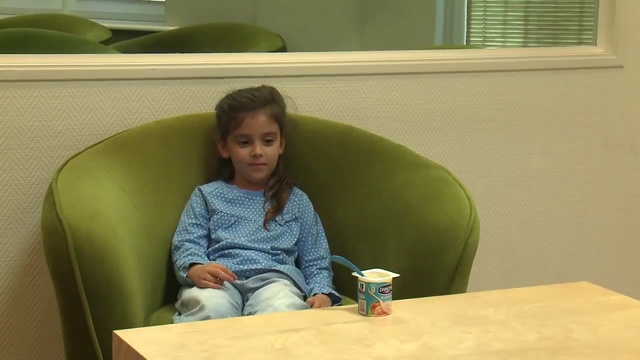 Video Reference: Child, Sitting, Toddler, Table, Person