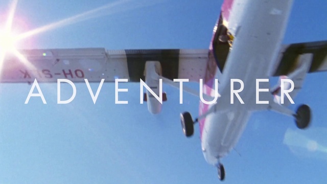 Video Reference: Sky, Font, Aerospace engineering, Air travel, Aviation, Cloud, Wing, Air sports, Airline