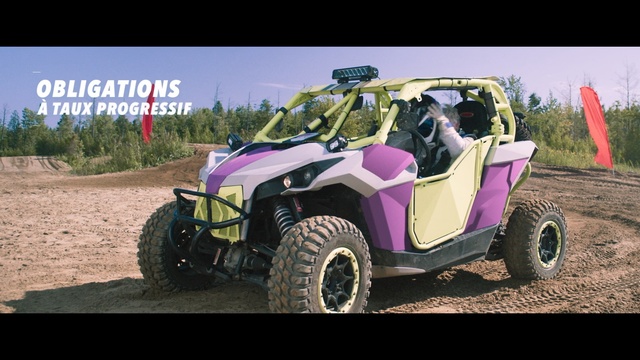 Video Reference: all terrain vehicle, vehicle, car, off roading, motor vehicle, off road racing, automotive tire, tire, automotive wheel system, off road vehicle, Person