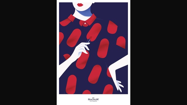 Video Reference: Red, Illustration, Poster, Graphic design, Font, Art, Design, Pattern, Carmine, Graphics