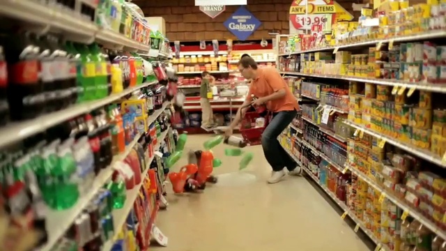 Video Reference: Supermarket, Grocery store, Convenience store, Retail, Product, Marketplace, Aisle, Building, Convenience food, Customer, Person