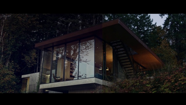 Video Reference: House, Architecture, Property, Shed, Home, Biome, Lighting, Tree, Building, Siding