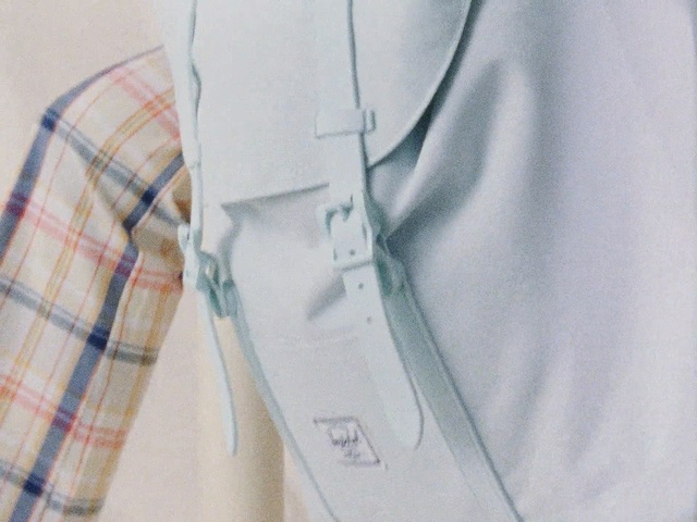 Video Reference: White, Clothing, Button, Pattern, Collar, Shirt, Sleeve, Design, Plaid, Outerwear